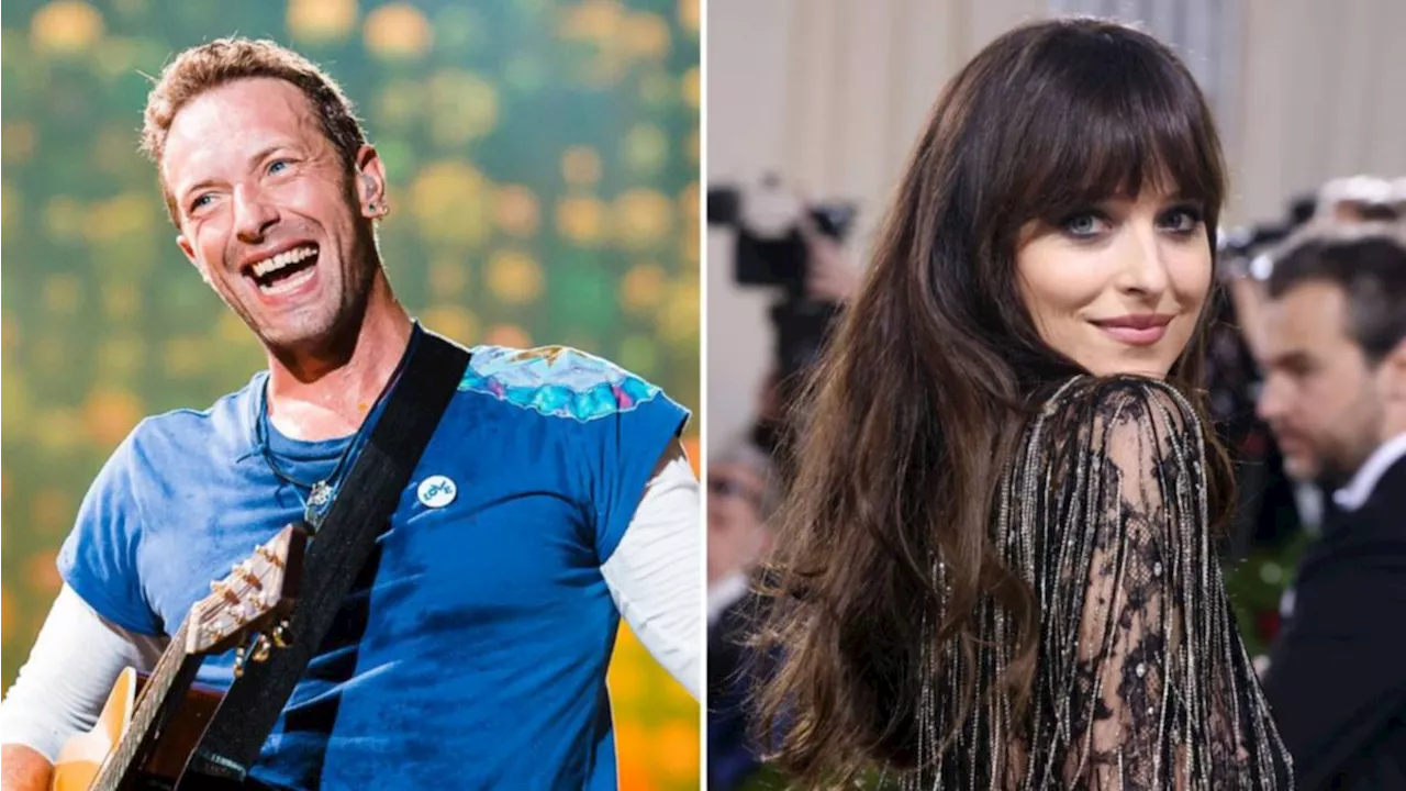 Report: Coldplay’s Chris Martin and actress Dakota Johnson engaged