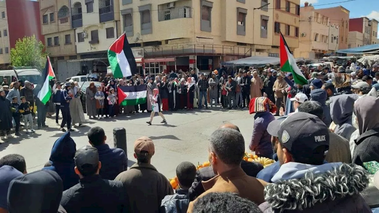 في يوم المرأة.. آلاف المغاربة يشيدون بصمود نساء غزة