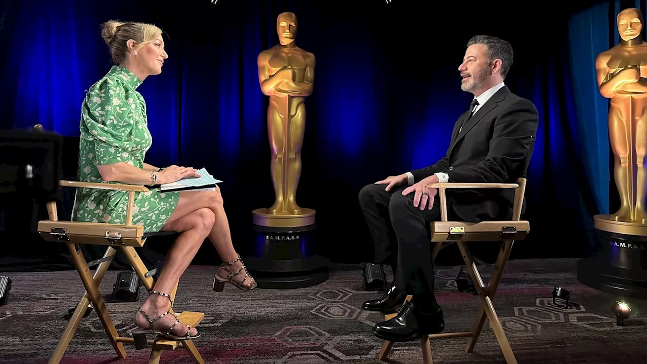 Jimmy Kimmel talks hosting Oscars for 4th time, Ryan Gosling's performance and more