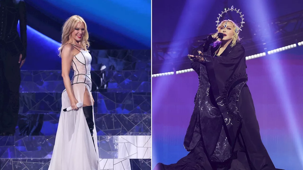 Kylie Minogue joins Madonna onstage during Celebration Tour: Watch