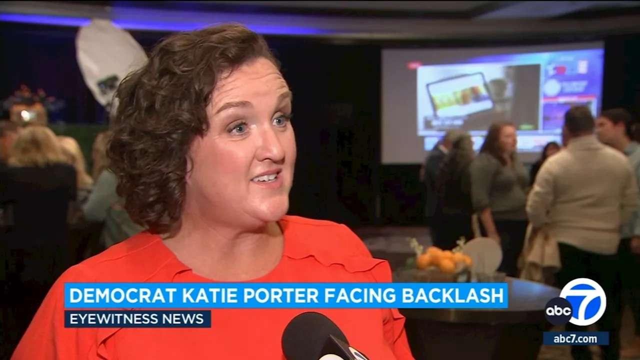 Katie Porter faces backlash after claiming California Senate race was 'rigged'