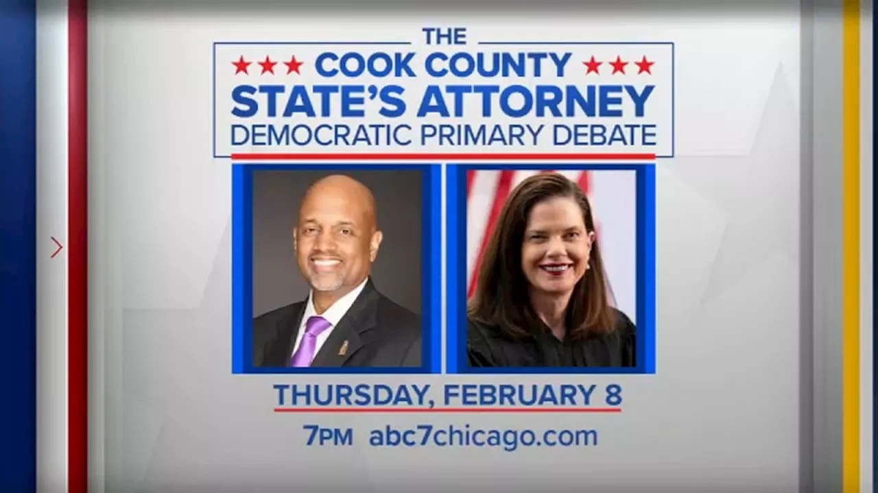 ABC7 Chicago, League of Women Voters, Univision present Cook County State's Attorney primary debate