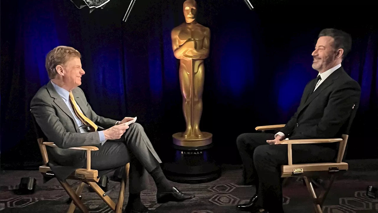 Jimmy Kimmel talks hosting Oscars for 4th time