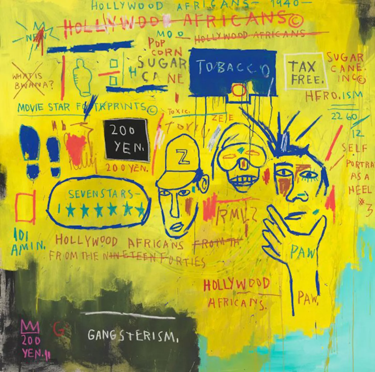 Basquiat torna a Los Angeles, personale alla Gagosian Gallery