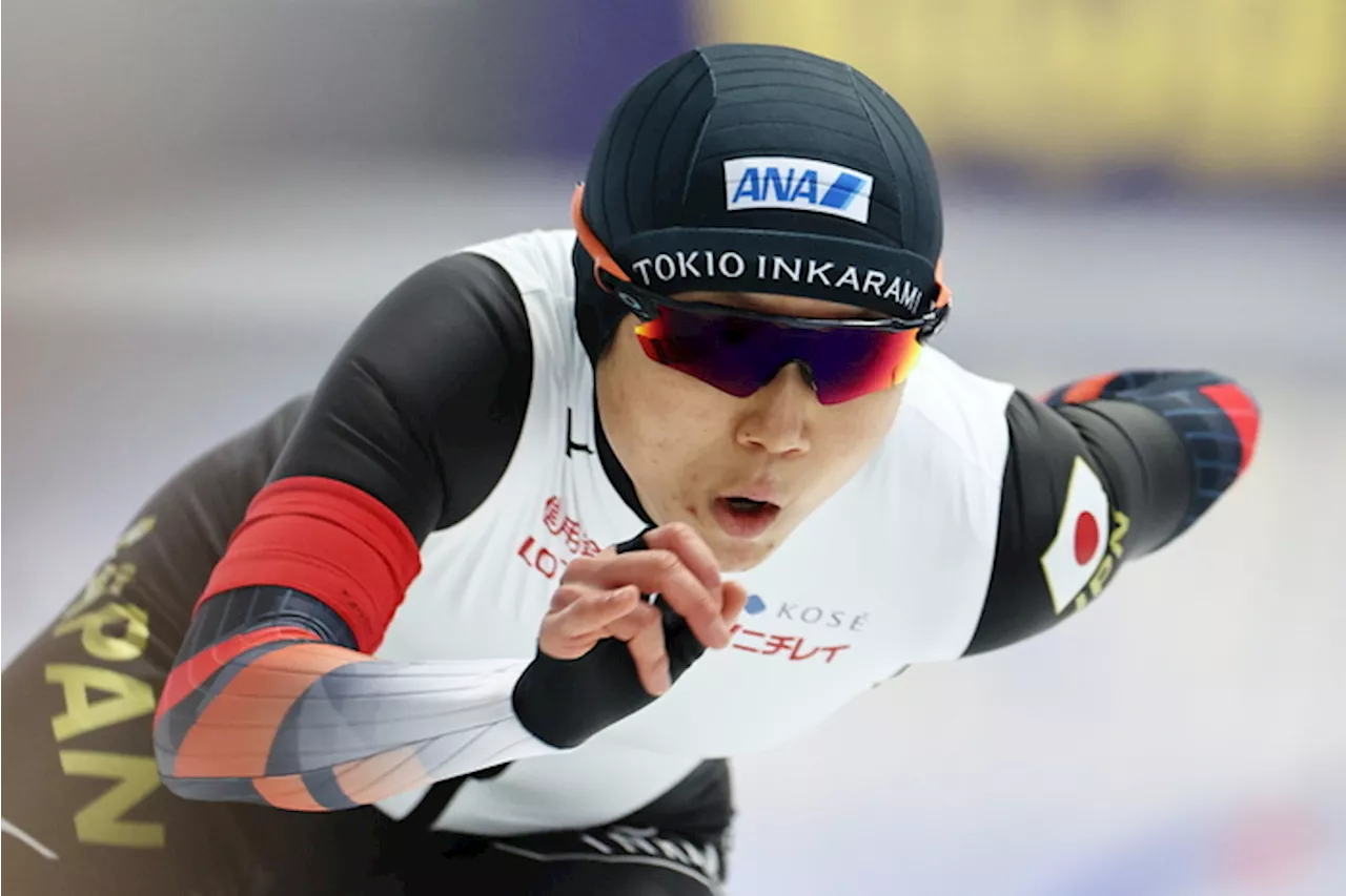 Miho Takagi nei 500 m mondiali di pattinaggio di velocità