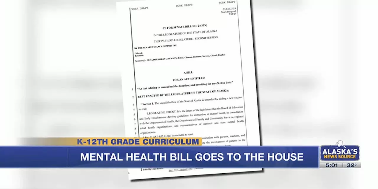 Senate Bill 24 moves to the house