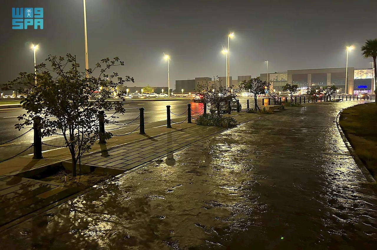 أمطار رعدية على بعض مناطق المملكة