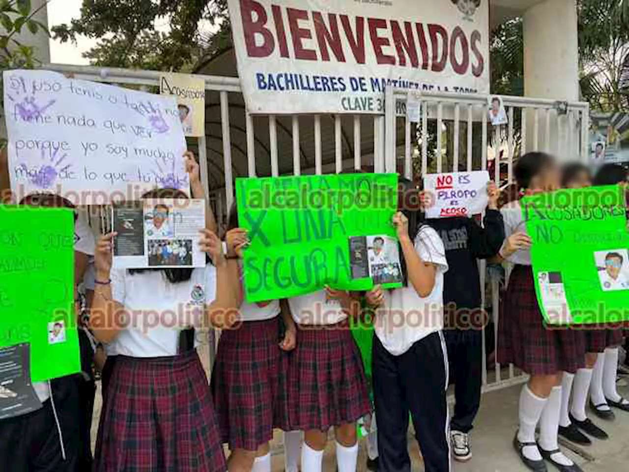 Acusan a docente de ser acosador, en bachillerato de Martínez de la Torre