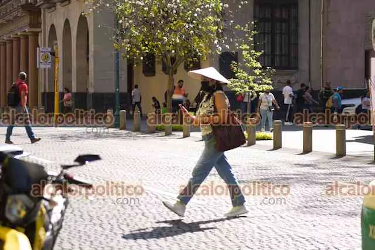 Calor seguirá hasta el viernes en Veracruz; municipios llegarían a los 40 grados