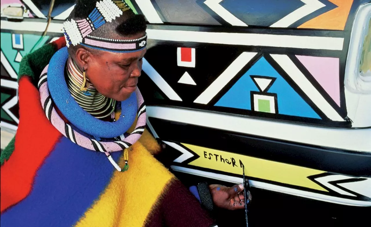 South African Artist Esther Mahlangu Gets Landmark Retrospective