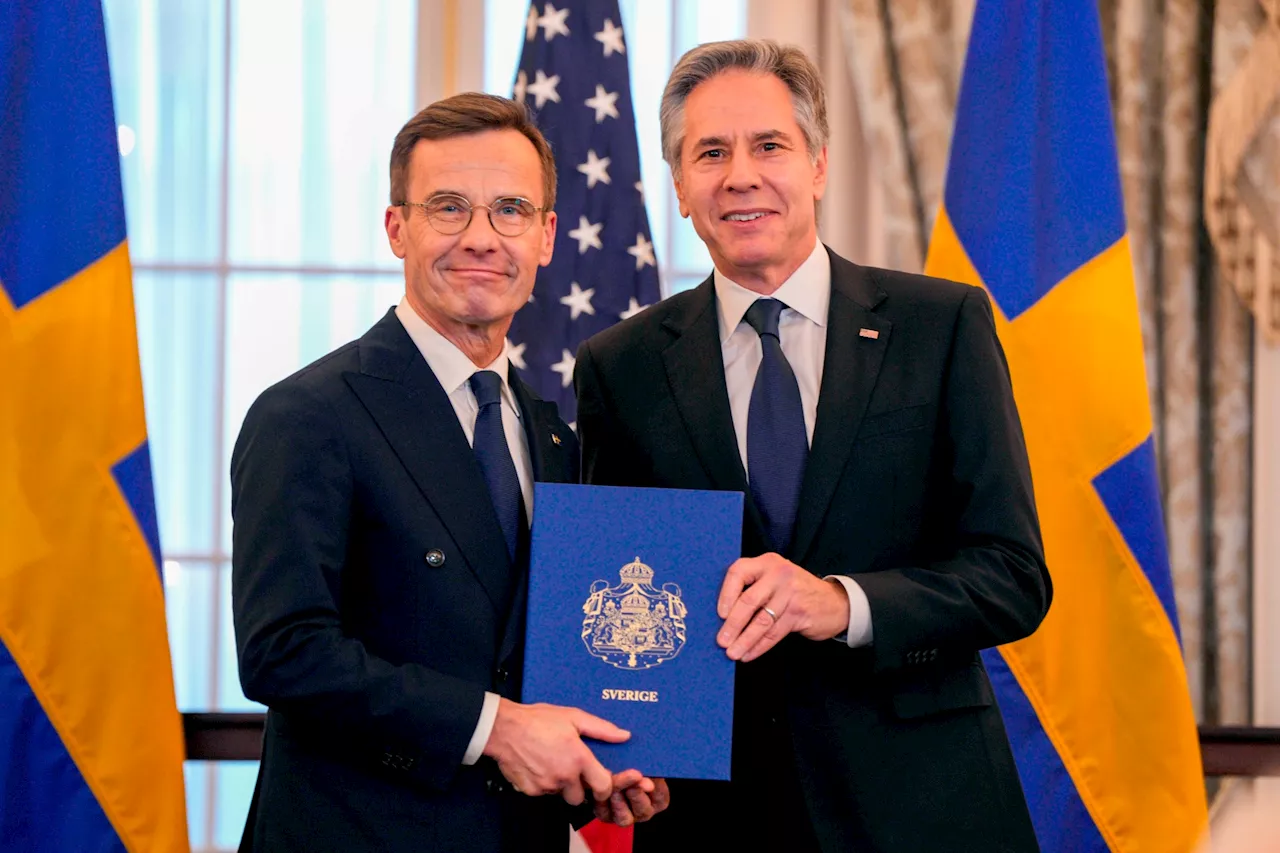 Sweden officially joins NATO after delayed process, ending longstanding military neutrality