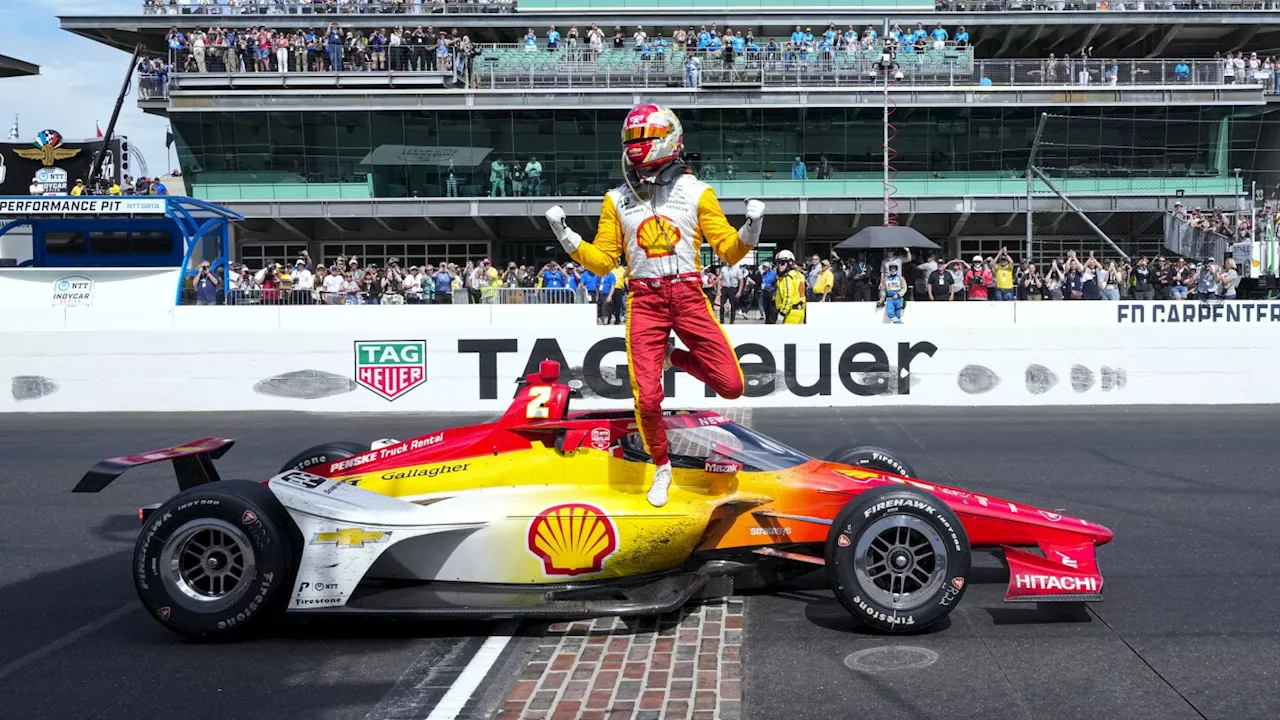 Newgarden gives Roger Penske a break with a pole-winning run as IndyCar leadership is questioned