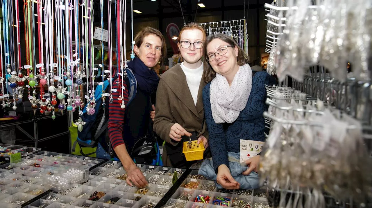 Elefanten falten oder Schmuck designen: Creativmesse bietet breites Angebot