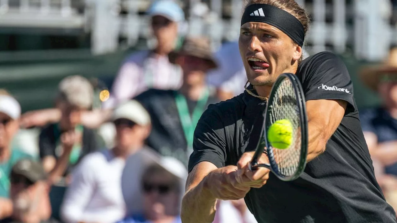 Zverev in Runde drei von Indian Wells