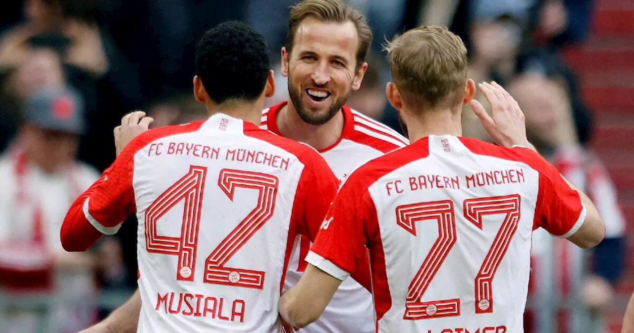 Bayern Múnich golea al Mainz con hat trick de Harry Kane incluido