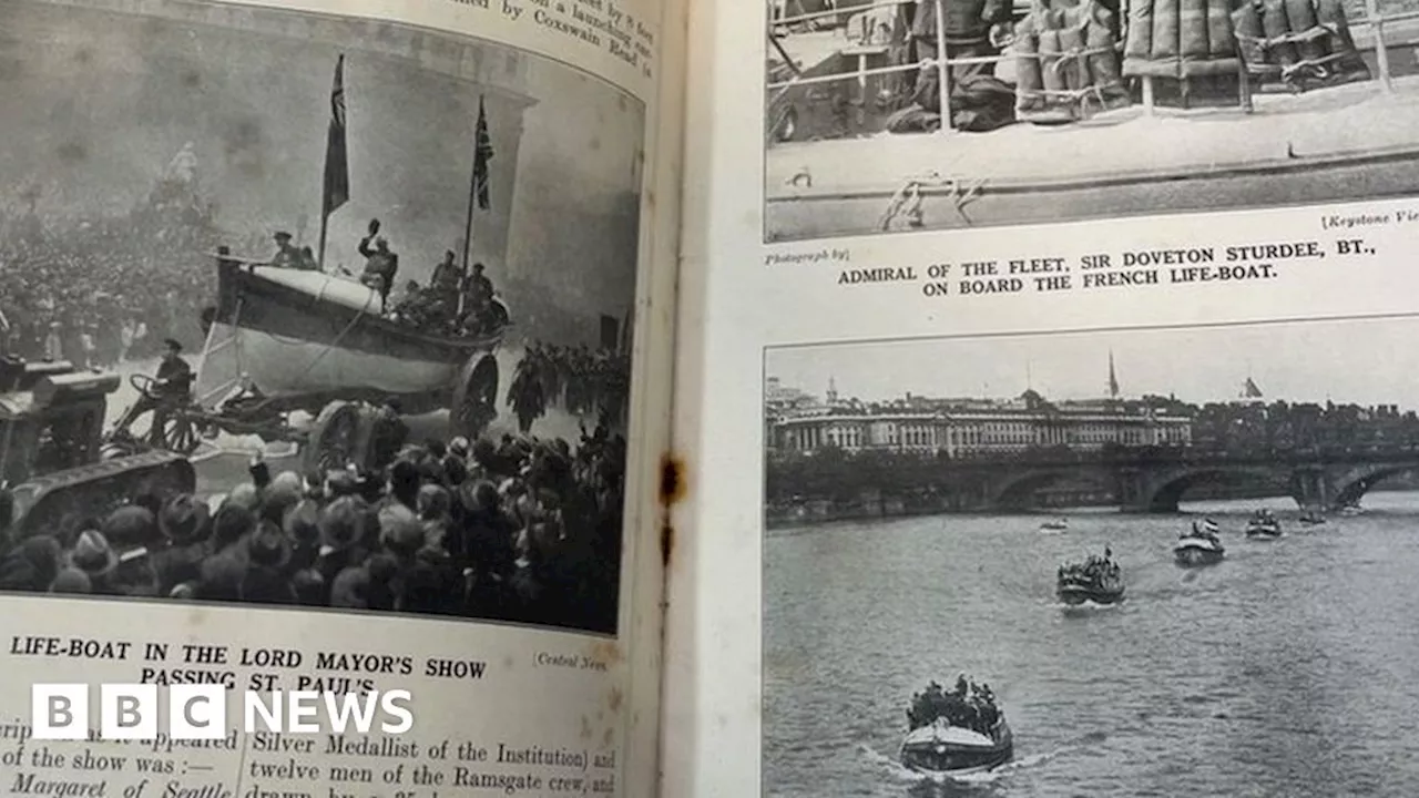 100-year-old RNLI brochure donated to Somerset charity