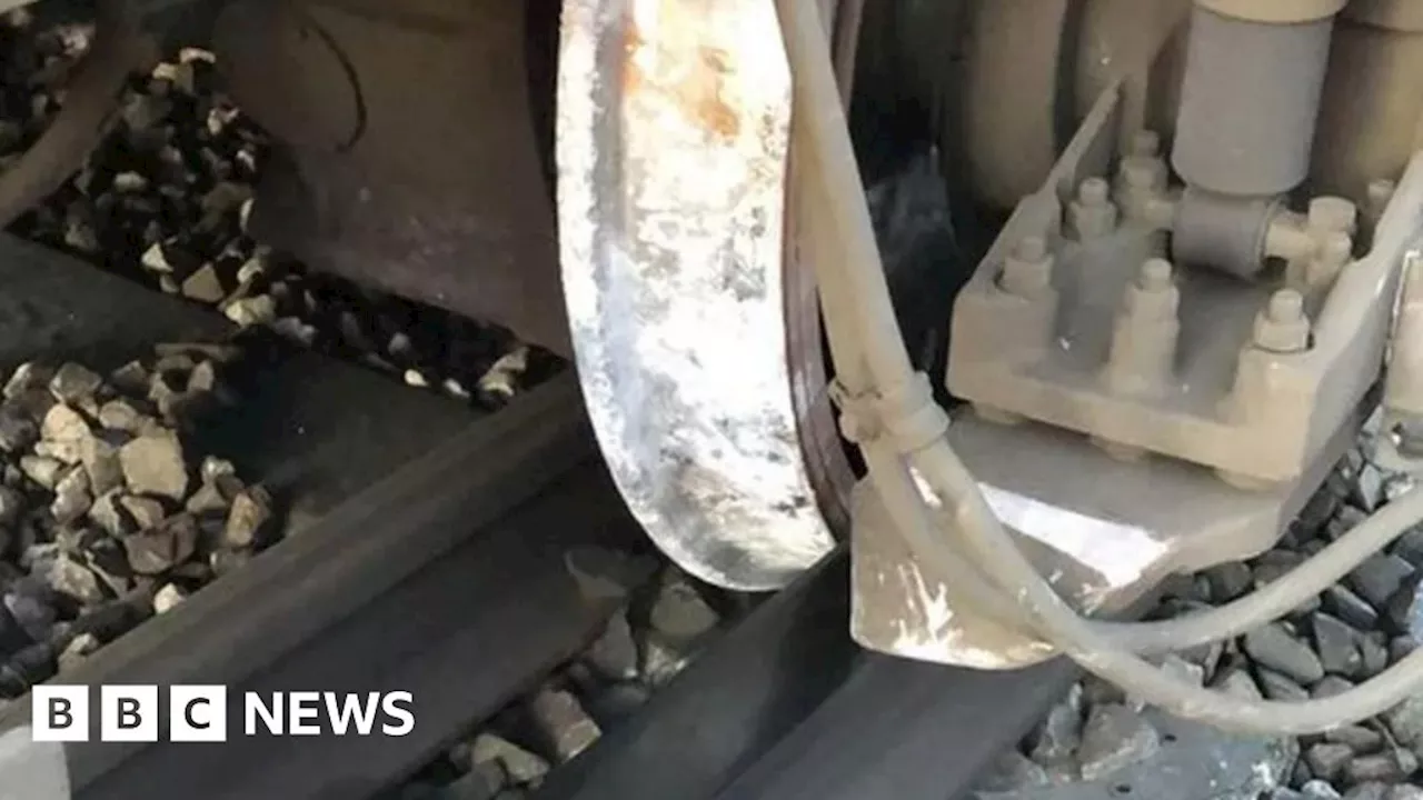 Surrey train derailment caused by scrap rail