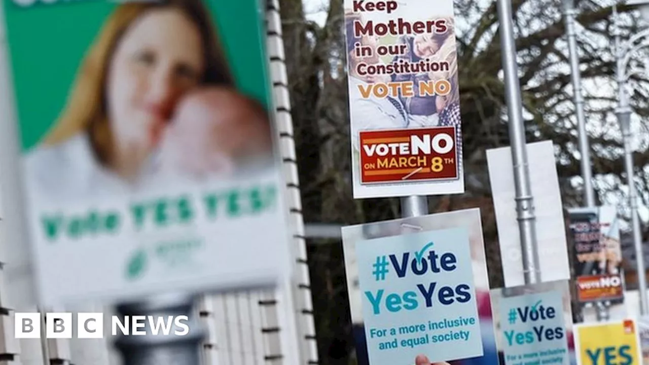 Irish referendums: Voting closes on family and care constitution changes