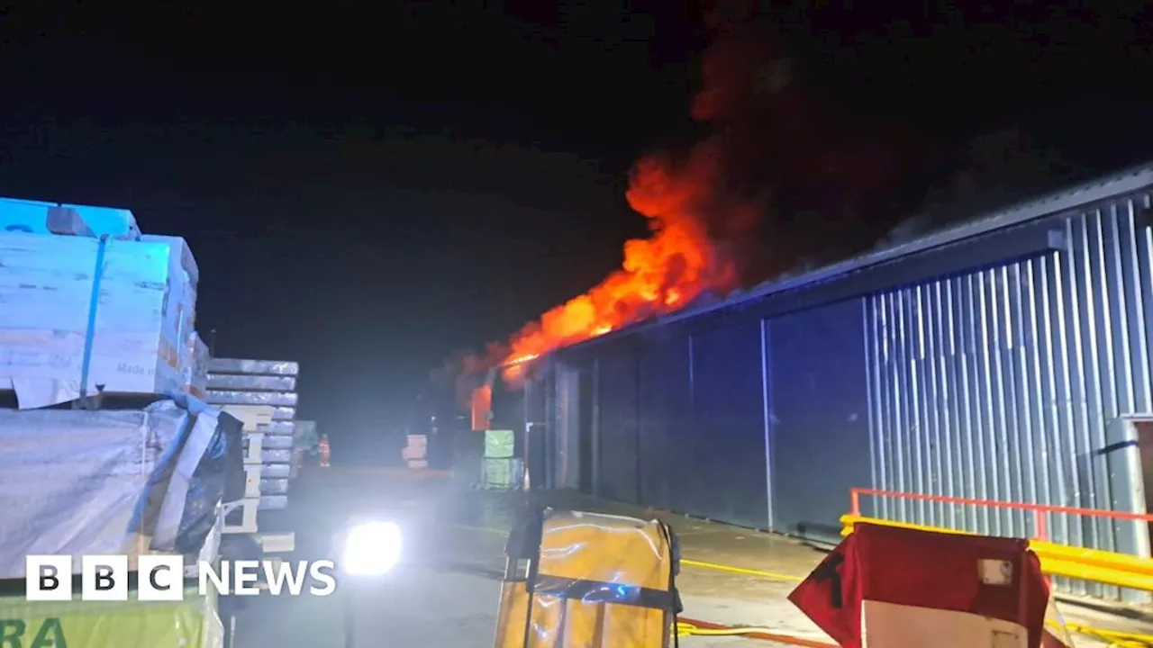 Shropshire biomass boiler fire spreads to commercial building