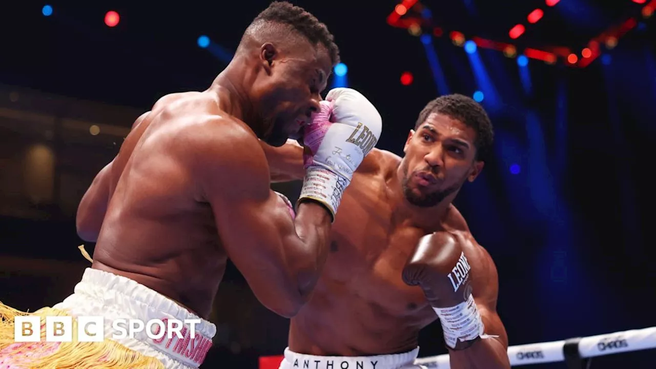 Anthony Joshua vs Francis Ngannou: Briton delivers statement win with second-round knockout