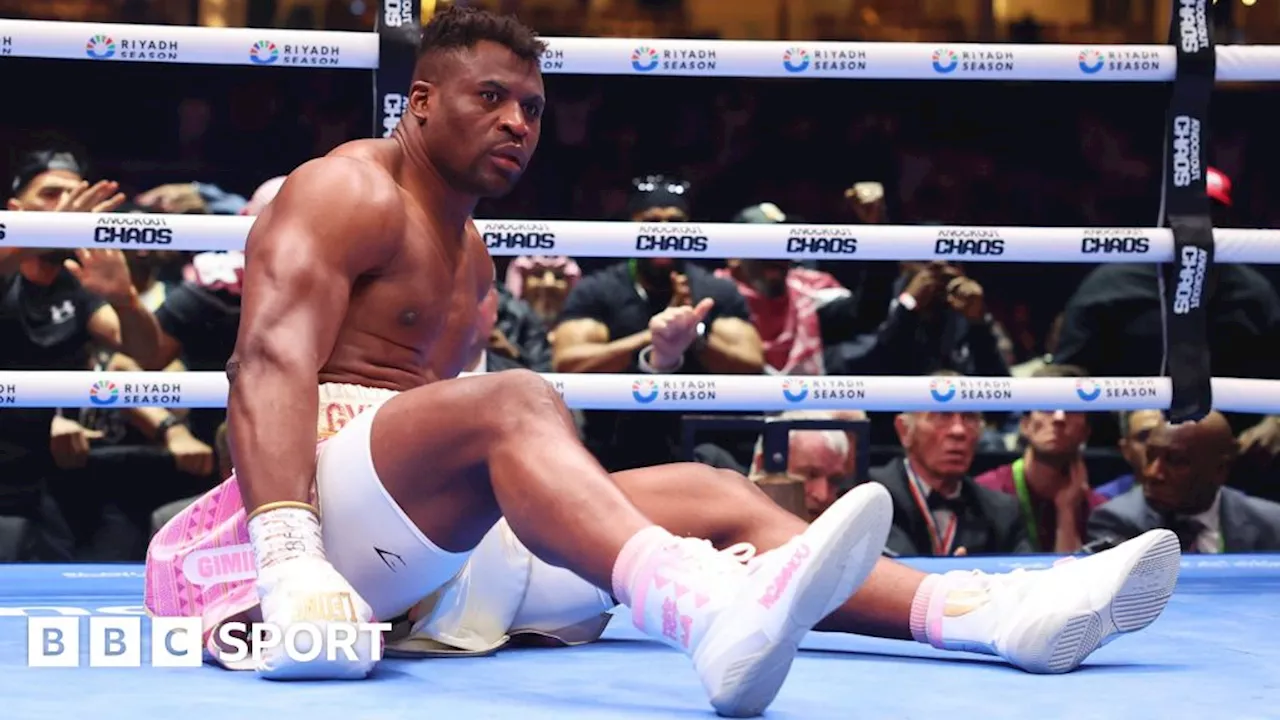 Francis Ngannou 'not done' with boxing despite heavy Anthony Joshua defeat