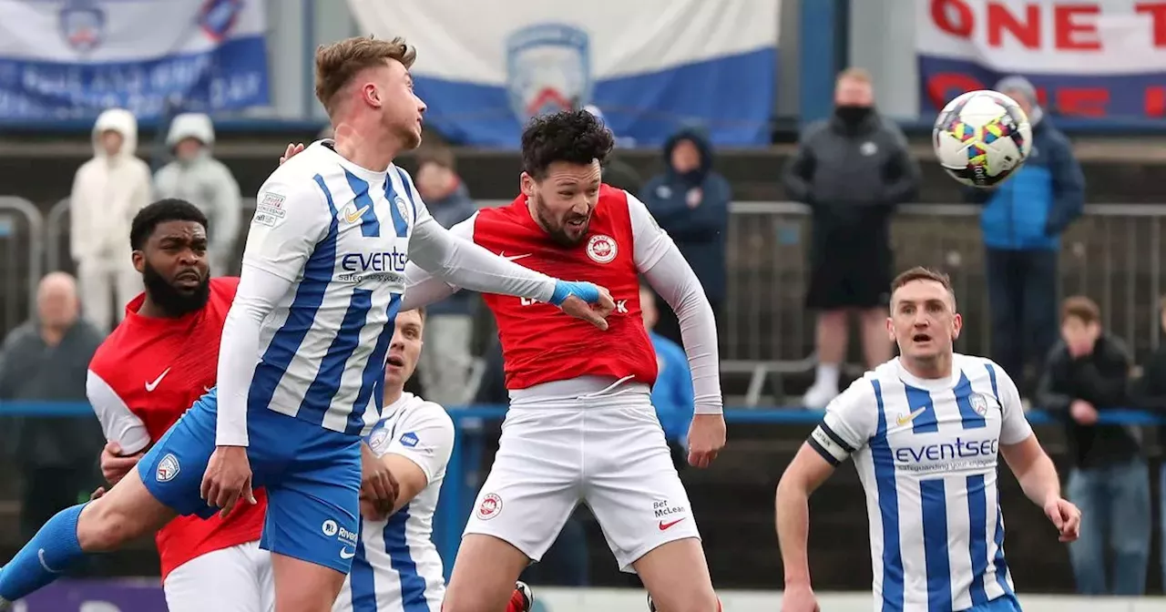 Irish League LIVE score updates: Larne held at the Showgrounds as 10-man Glentoran fall to 3-0 defeat