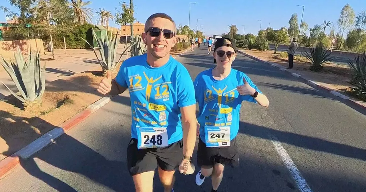 NI man’s 12 marathons around the world in 12 months for cancer charity