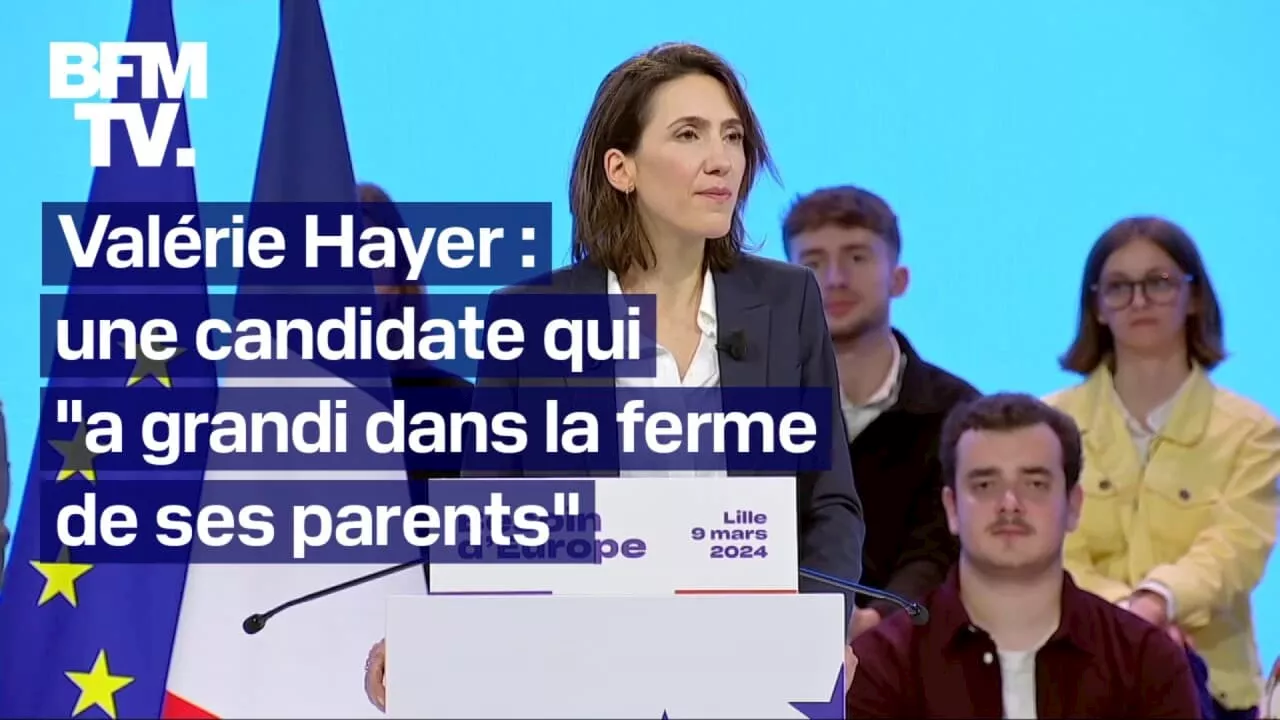 Élections européennes: le discours intégral de la tête de liste Renaissance, Valérie Hayer