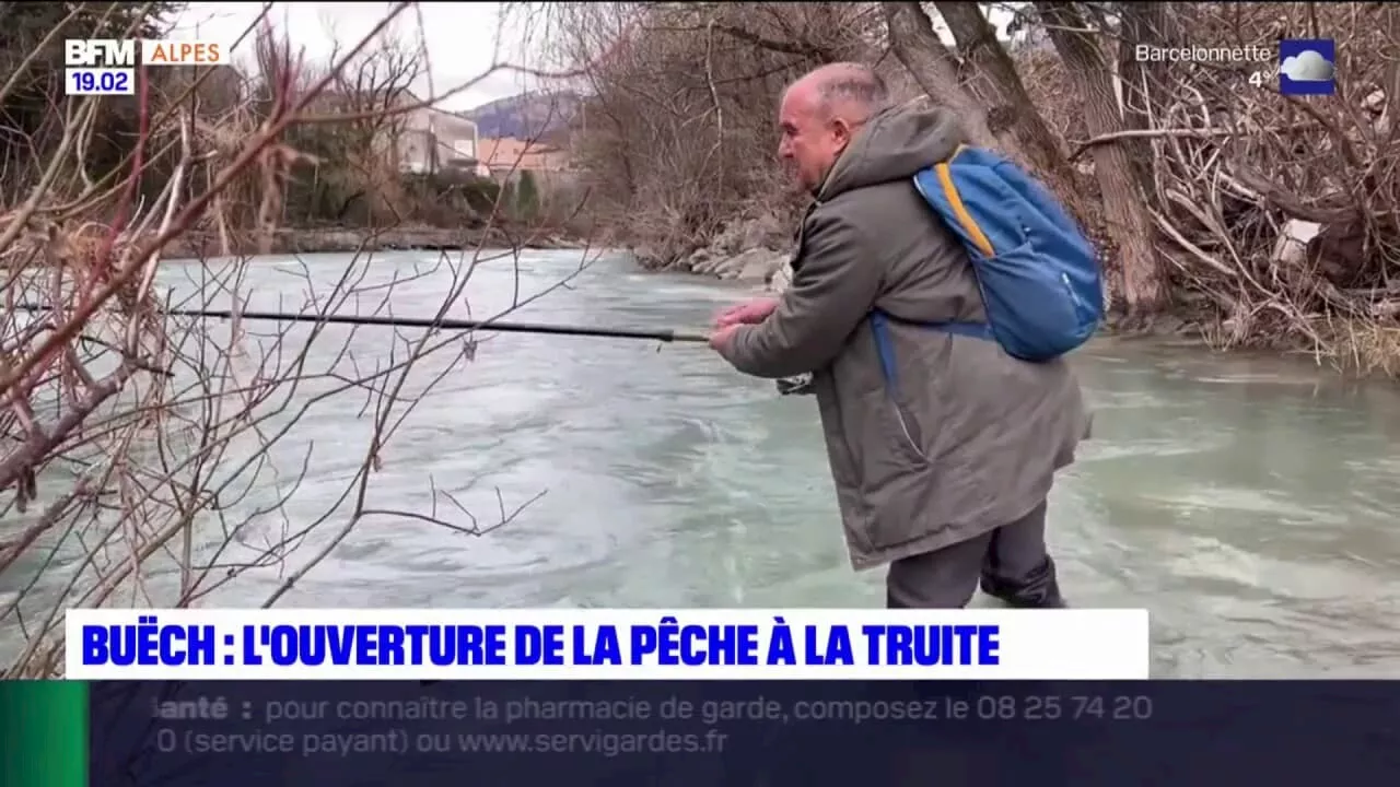 Hautes-Alpes: la saison de la pêche à la truite est lancée