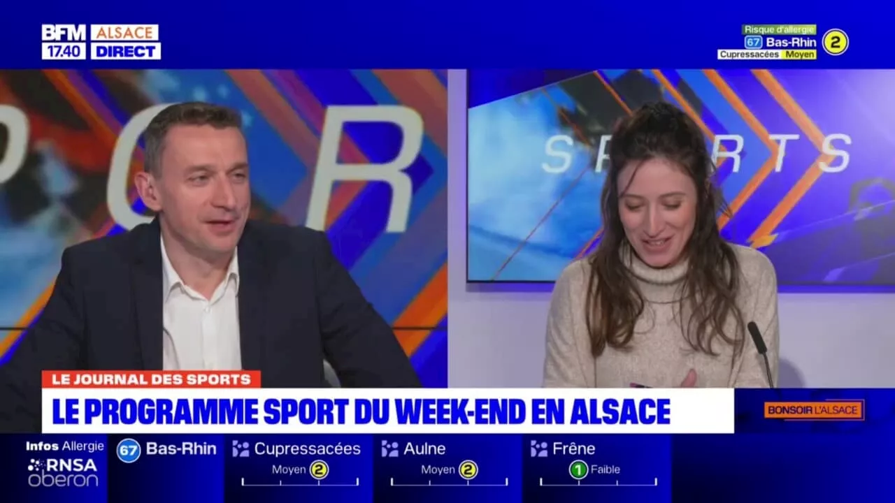 Le programme sport du week-end en Alsace