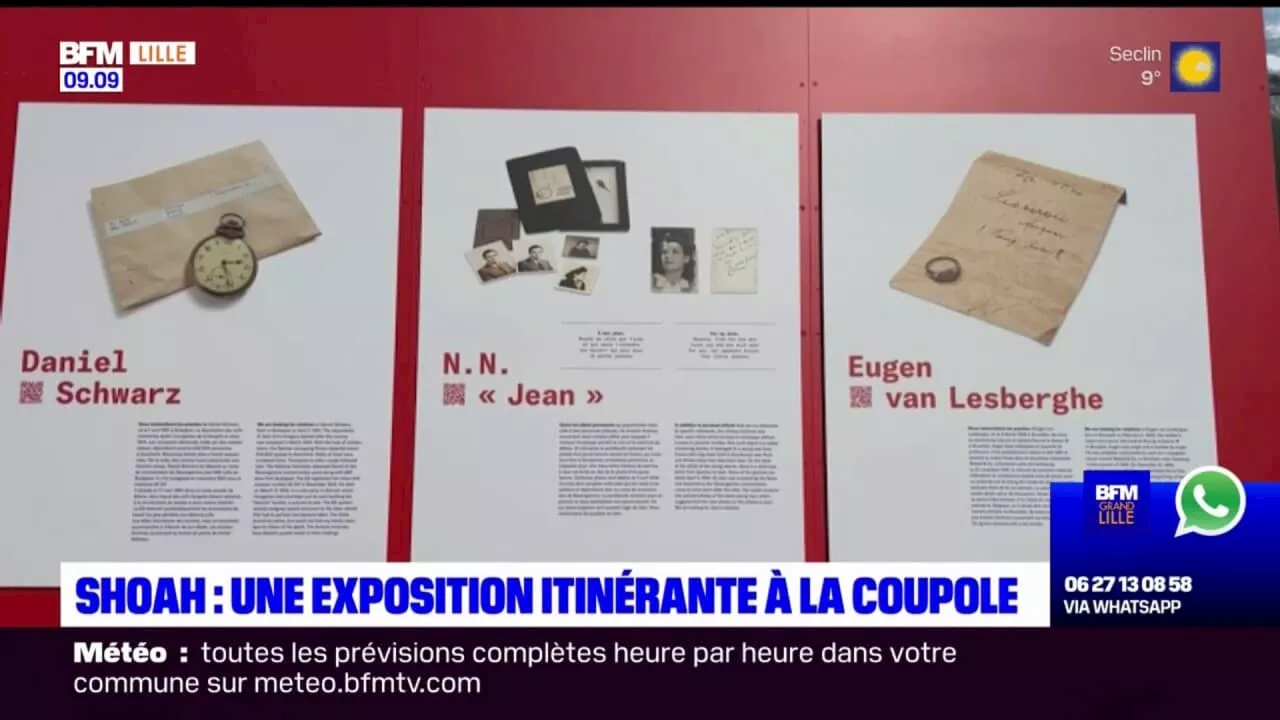 Saint-Omer: une exposition itinérante sur la Shoah s'arrête à la Coupolele