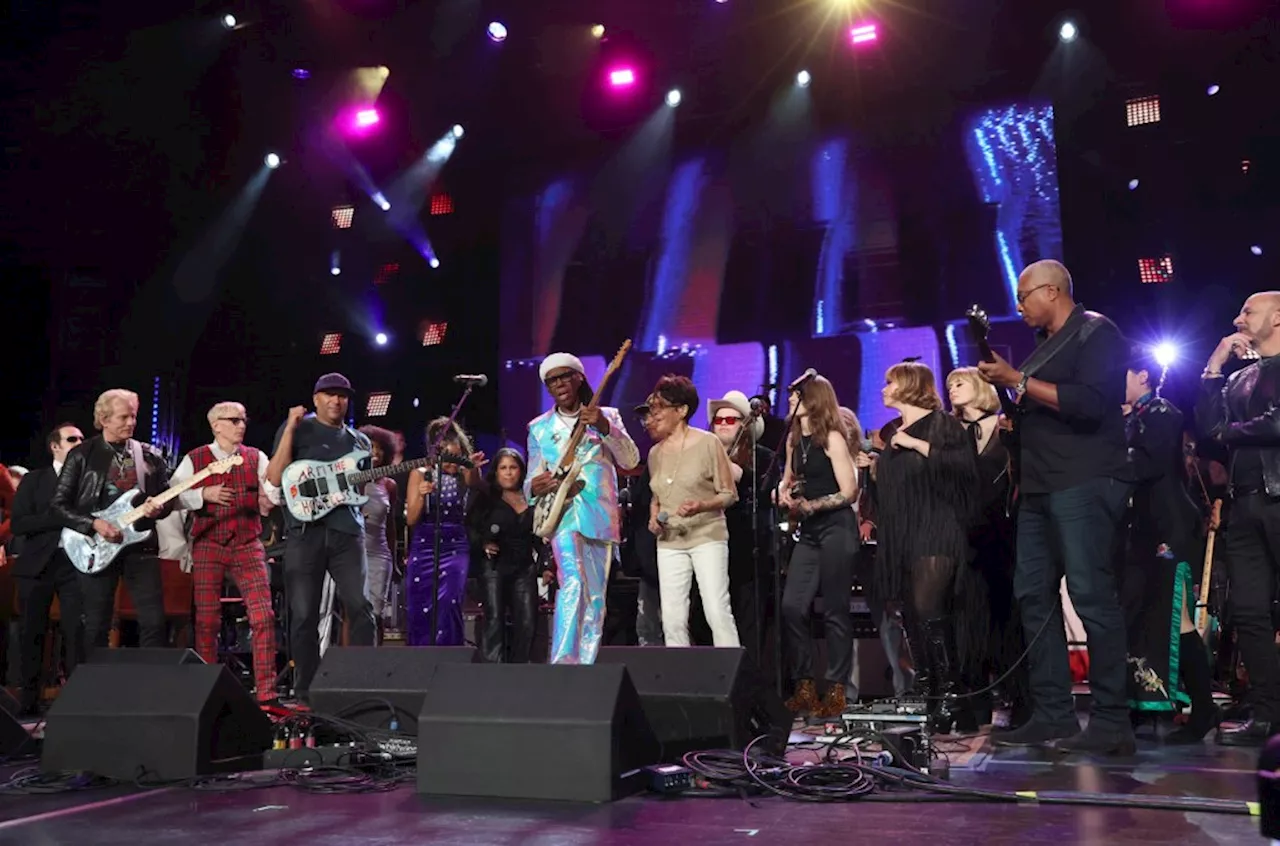 Conan O’Brien Belts Elvis Presley’s ‘Suspicious Minds’ at Love Rocks NYC 2024