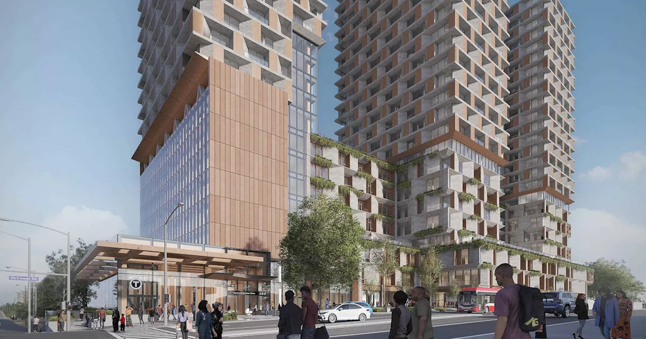 Massive multi-tower development planned to rise above new Toronto subway station