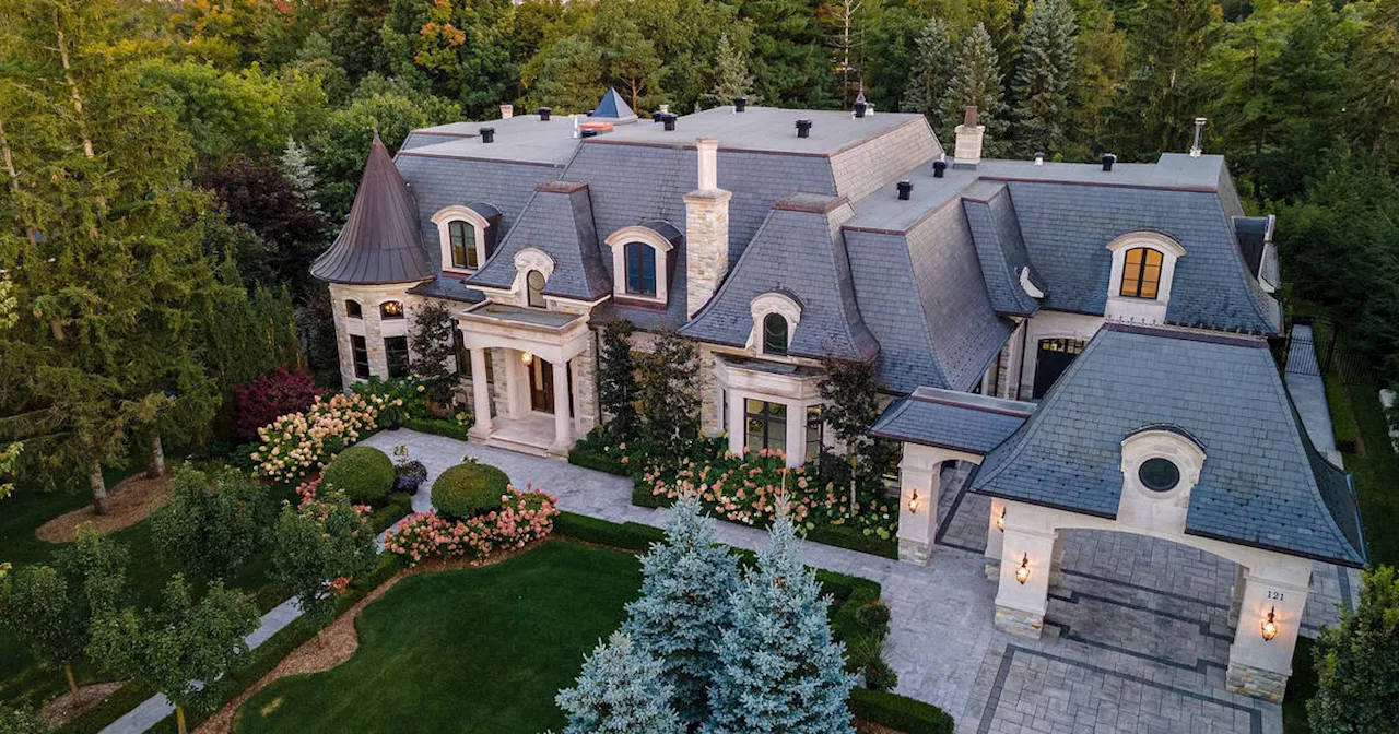 This $13.5 million Parisian-inspired mansion in Vaughan is absolutely breathtaking