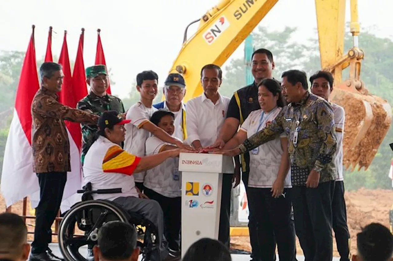 Pembangunan Paralympic Training Center di Karanganyar Diresmikan Presiden Jokowi