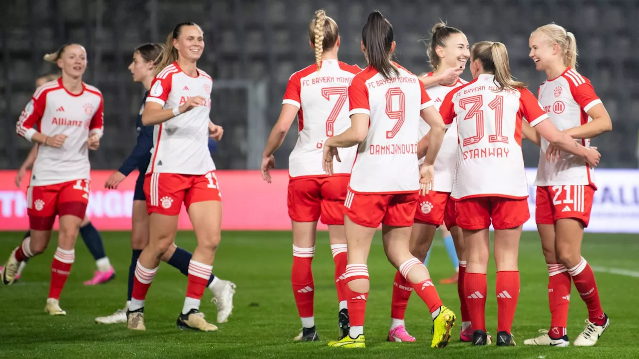 frauenfussball-dfb-pokal-carl-zeiss-jena-fc-bayern-frauen-fcb-frauen stehen im Pokal-Halbfinale