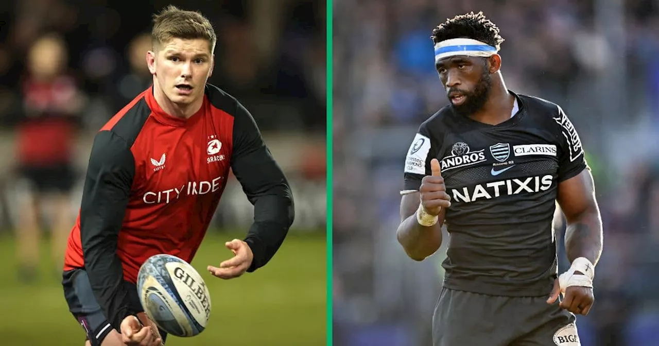 Siya Kolisi Eager To Return From Surgery and Line Up Alongside Owen Farrell at Racing 92