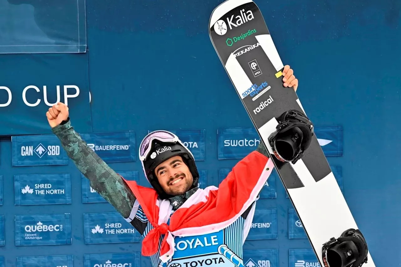 Quebec's Eliot Grondin takes home gold at snowboard cross World Cup