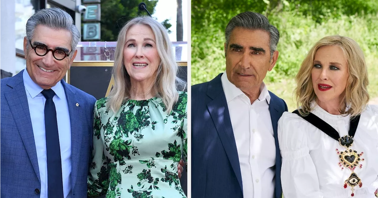 Catherine O'Hara Praised Schitt's Creek Costar Eugene Levy At His Walk Of Fame Ceremony