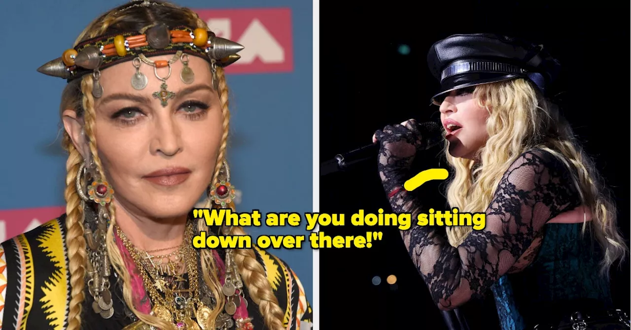 Madonna Tells Fan In A Wheelchair To Stand Up