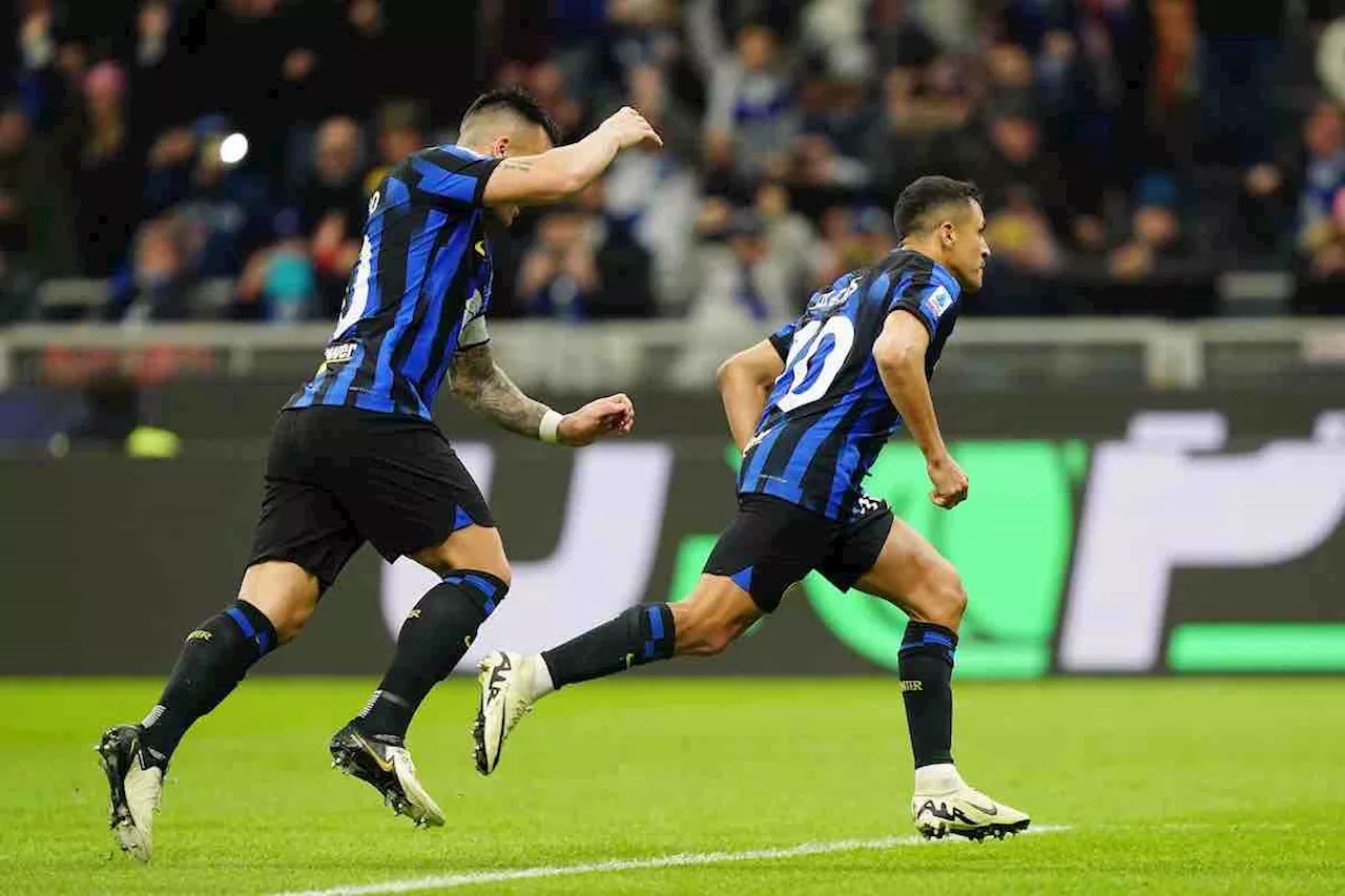 PAGELLE E TABELLINO INTER-GENOA 2-1: Sanchez meraviglia, Dumfries non sgasa