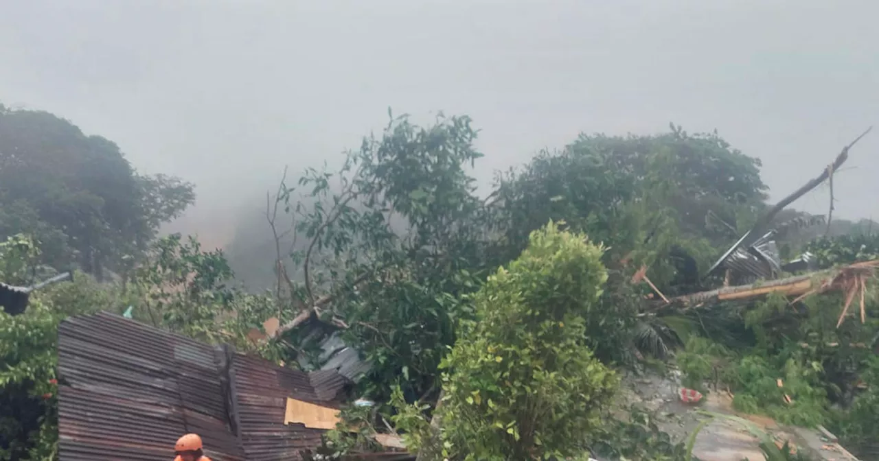 At least 10 dead, 10 missing as flash floods and landslide hit Indonesia's Sumatra island