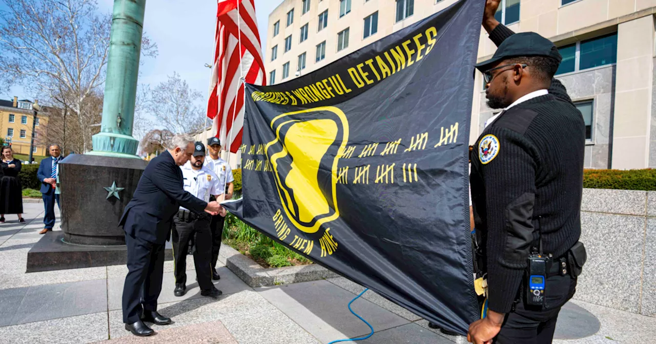 Families still hope to meet with Biden as first National Hostage Day flag is raised