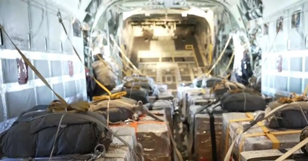 Inside a U.S. airdrop mission to rush food into Gaza