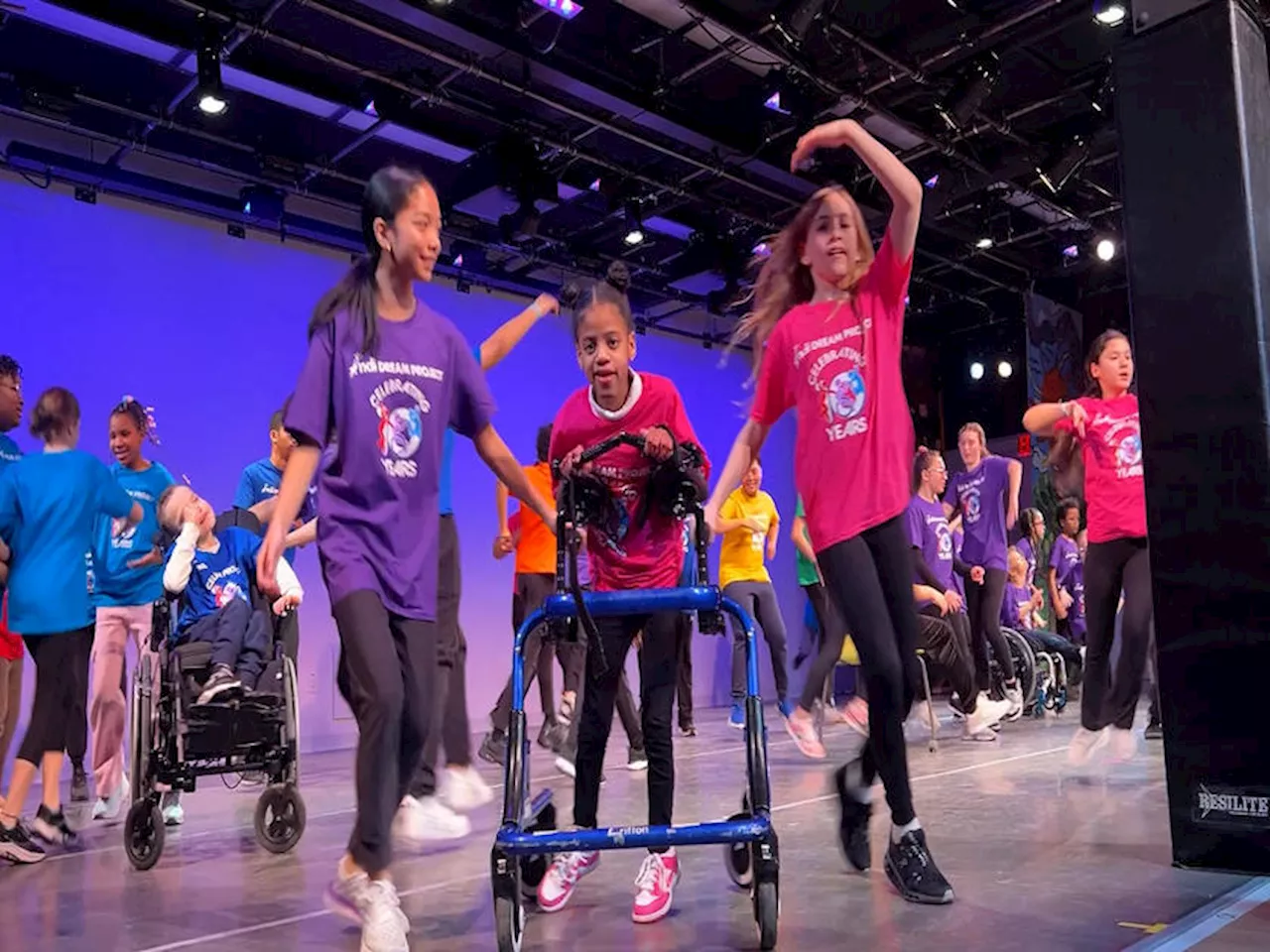 National Dance Institute's DREAM adaptive dance workshop celebrates 10th anniversary