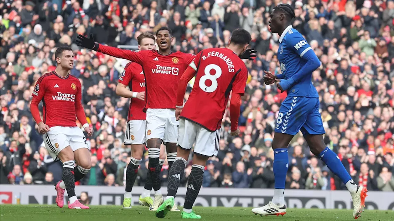 Premier League: United conta com dois gols de pênalti para vencer Everton