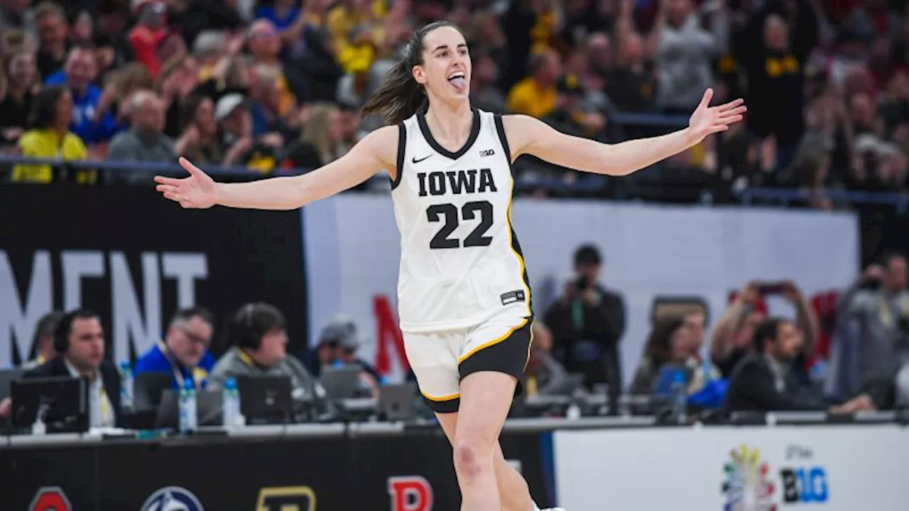 Caitlin Clark makes more history, surpassing Steph Curry’s three-point record