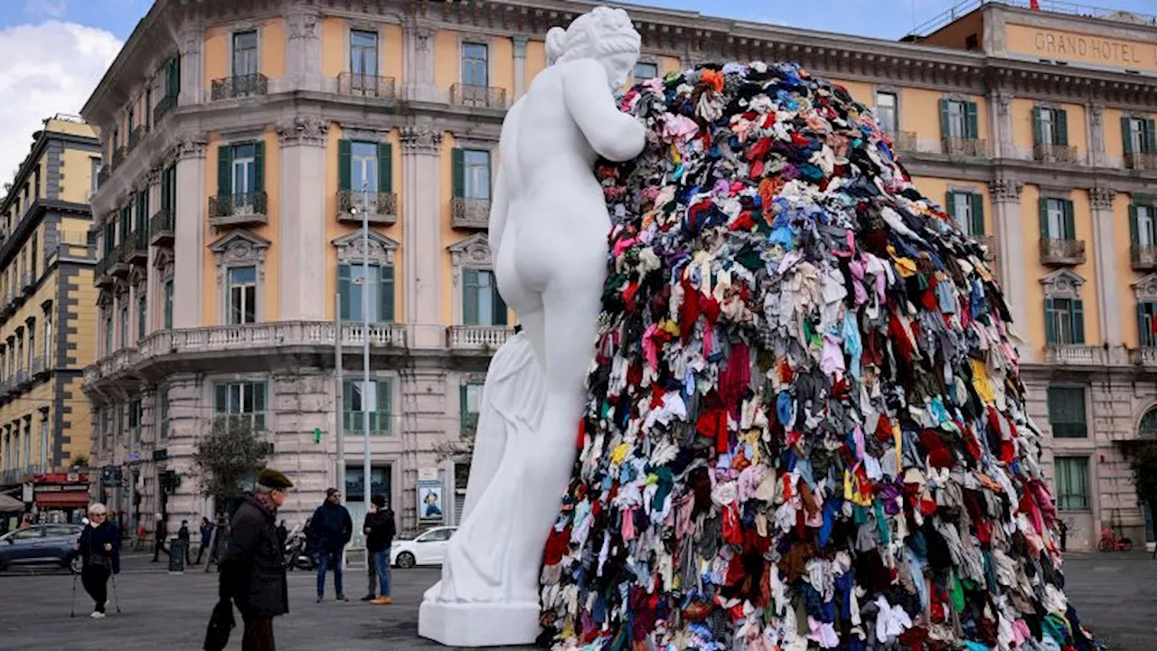 Naples gets new ‘Venus of the Rags’ artwork after original destroyed by fire