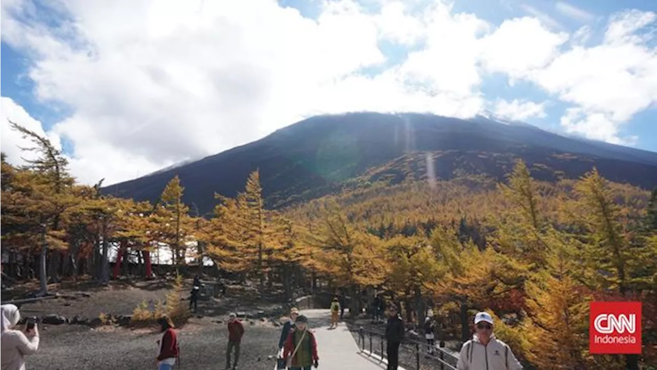 Atur Overtourism, Gunung Fuji Patok Biaya Rp200 Ribu ke Wisatawan