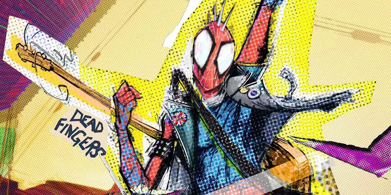 'Across the Spider-Verse’s Spider-Punk Rocks Out in New Figure